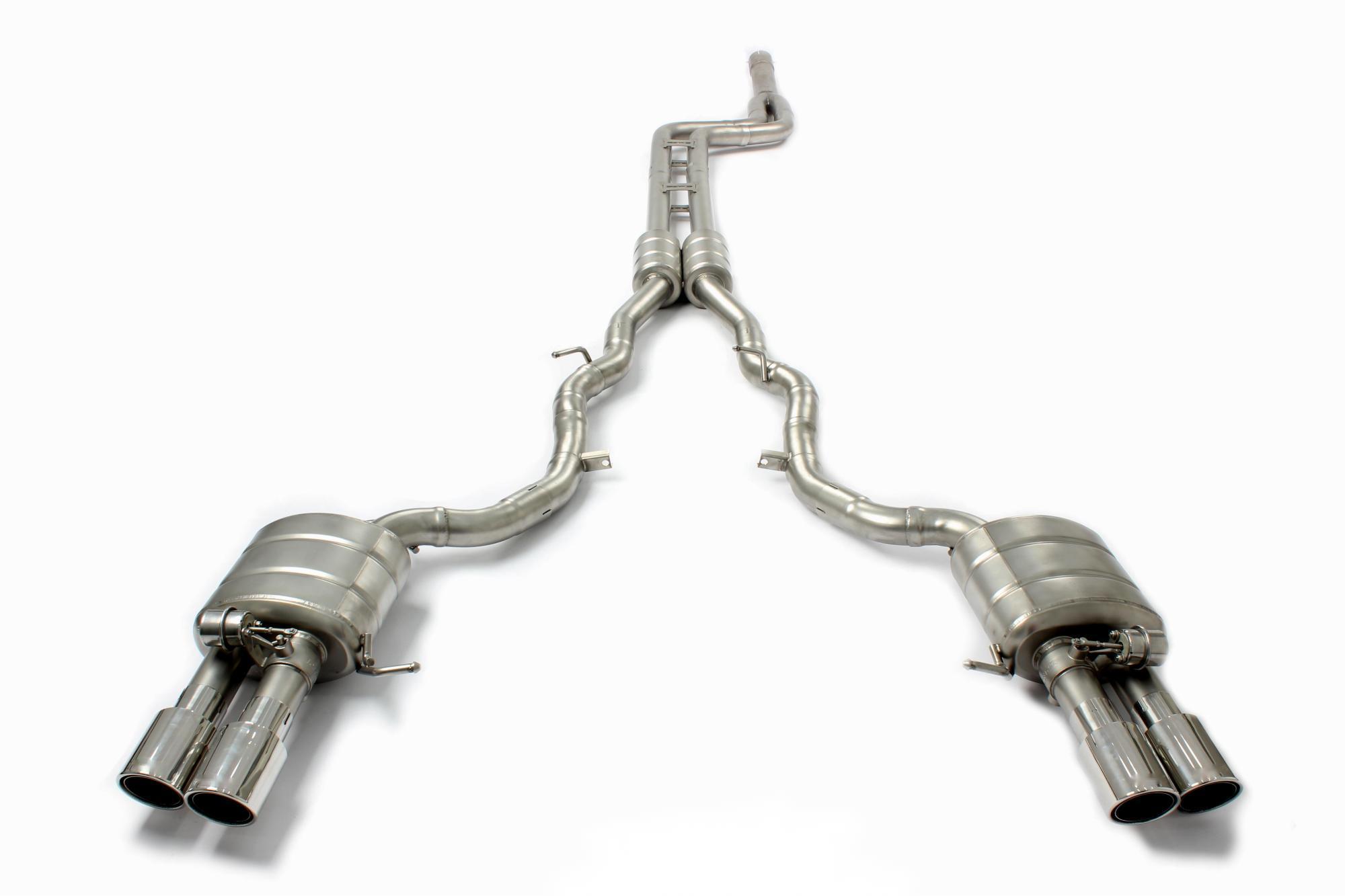BMW 6 series stainless steel exhaust catback