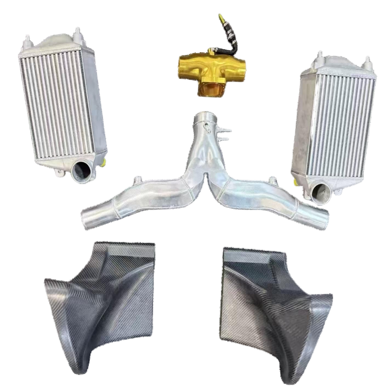 Kit completo di aggiornamento per intercooler e sistema di aspirazione per Porsche 991.2 3.0T Turbo